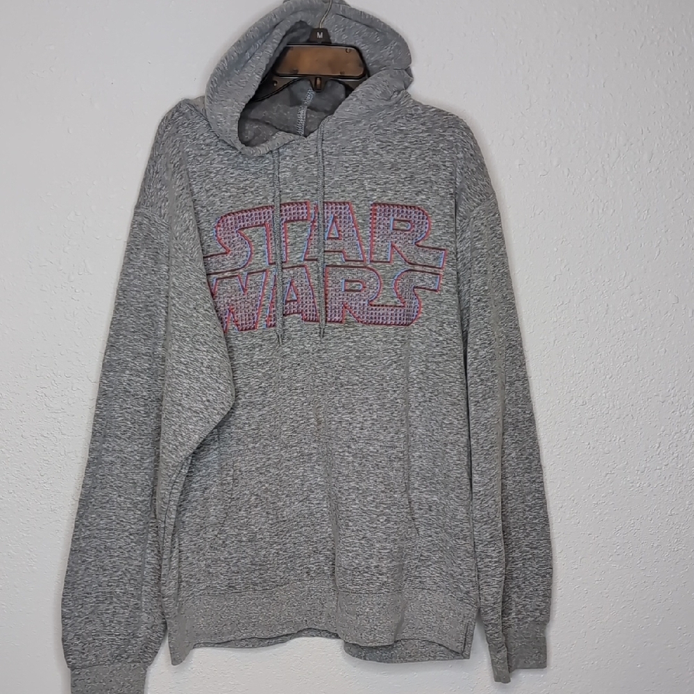 Star Wars Gray Hoodie Sweater  size M